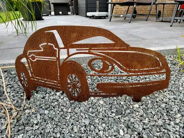 Wand- und Gartenkunst aus Metall